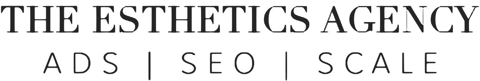 The Esthetics Agency logo — Ads, SEO, Scale
